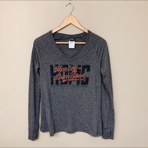 VINTAGE HARLEY DAVIDSON LONG-SLEEVE